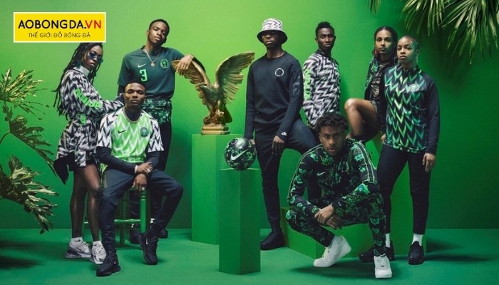 Đồ thể thao đá bóng của ĐTQG Nigeria tại World Cup năm 2018
