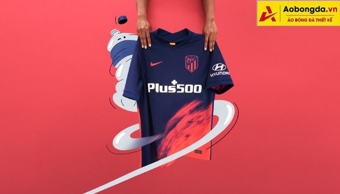 Mẫu áo CLB Atletico Madrid sân khách 2022 -2023