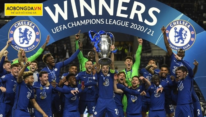 CLB Chelsea ăn mừng vô địch Champions League 2020/21