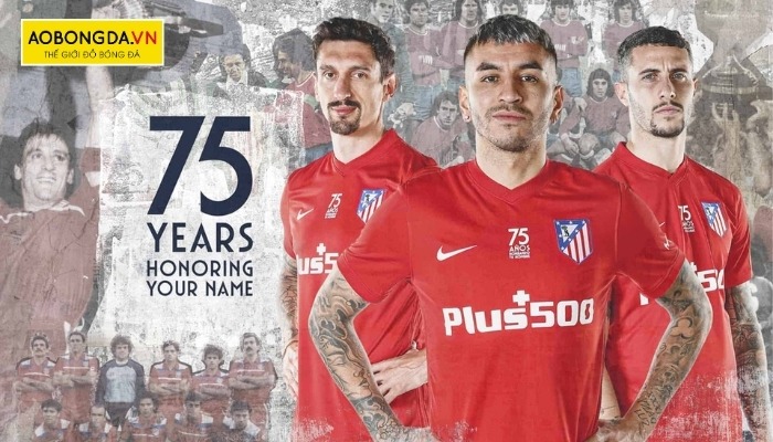 Mẫu áo bóng đá clb Atlético Madrid