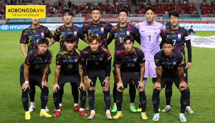 Mẫu áo bóng đá sân khách của đội tuyển Hàn Quốc tại World Cup 2022