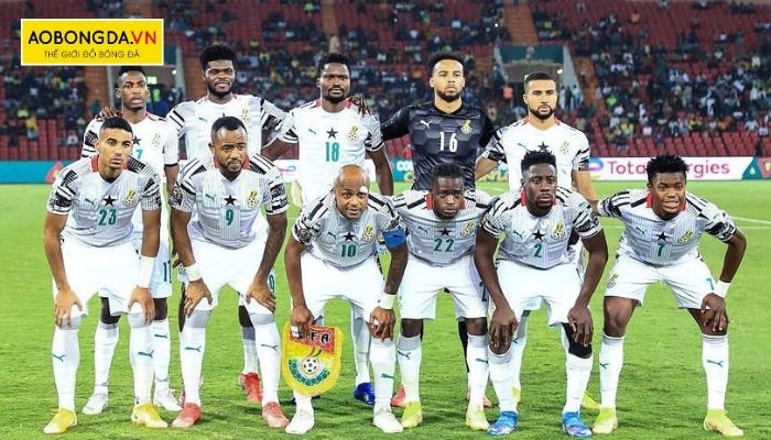 Mẫu áo thi đấu WC đẹp của đội tuyển Ghana