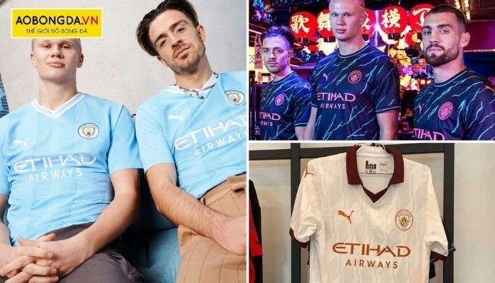 Mẫu áo Man City nổi bật cho mùa giải 2023