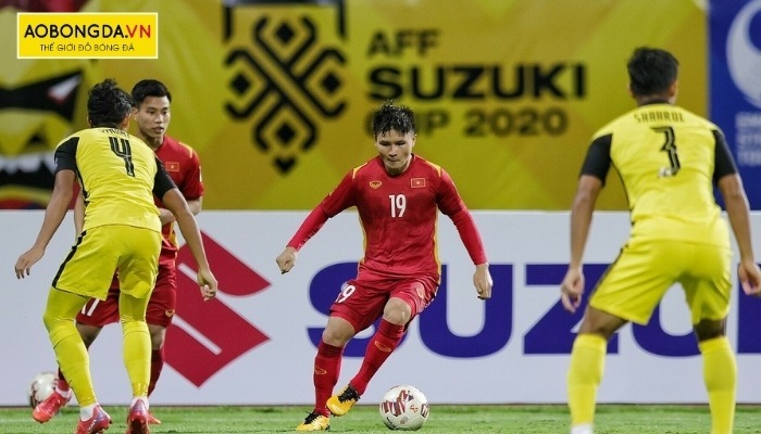 Sơ đồ đá bóng Việt Nam giữa trận gặp Malaysia 