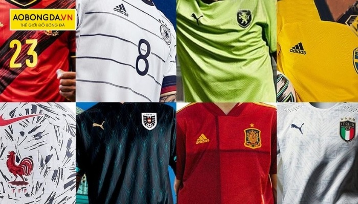 Bật mí ý nghĩa của áo đấu các đội tuyển tham gia Euro