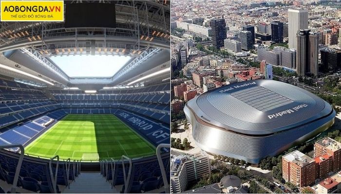 Sân vận động Santiago Bernabéu của Real Madrid là sân vận động lớn thứ 2 của Tây Ban Nha