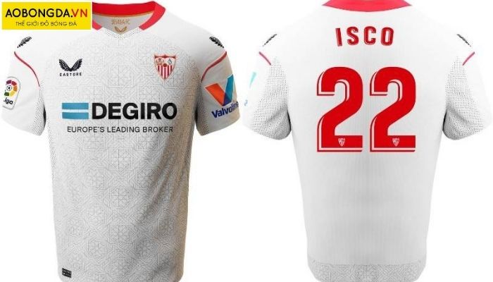Trang phục đội Sevilla sử dụng trên sân nhà năm 2022-2023