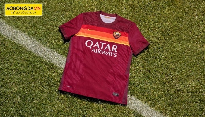 Áo bóng đá câu lạc bộ AS Roma làm chất liệu có thoáng mát và thấm hút mồ hôi tốt