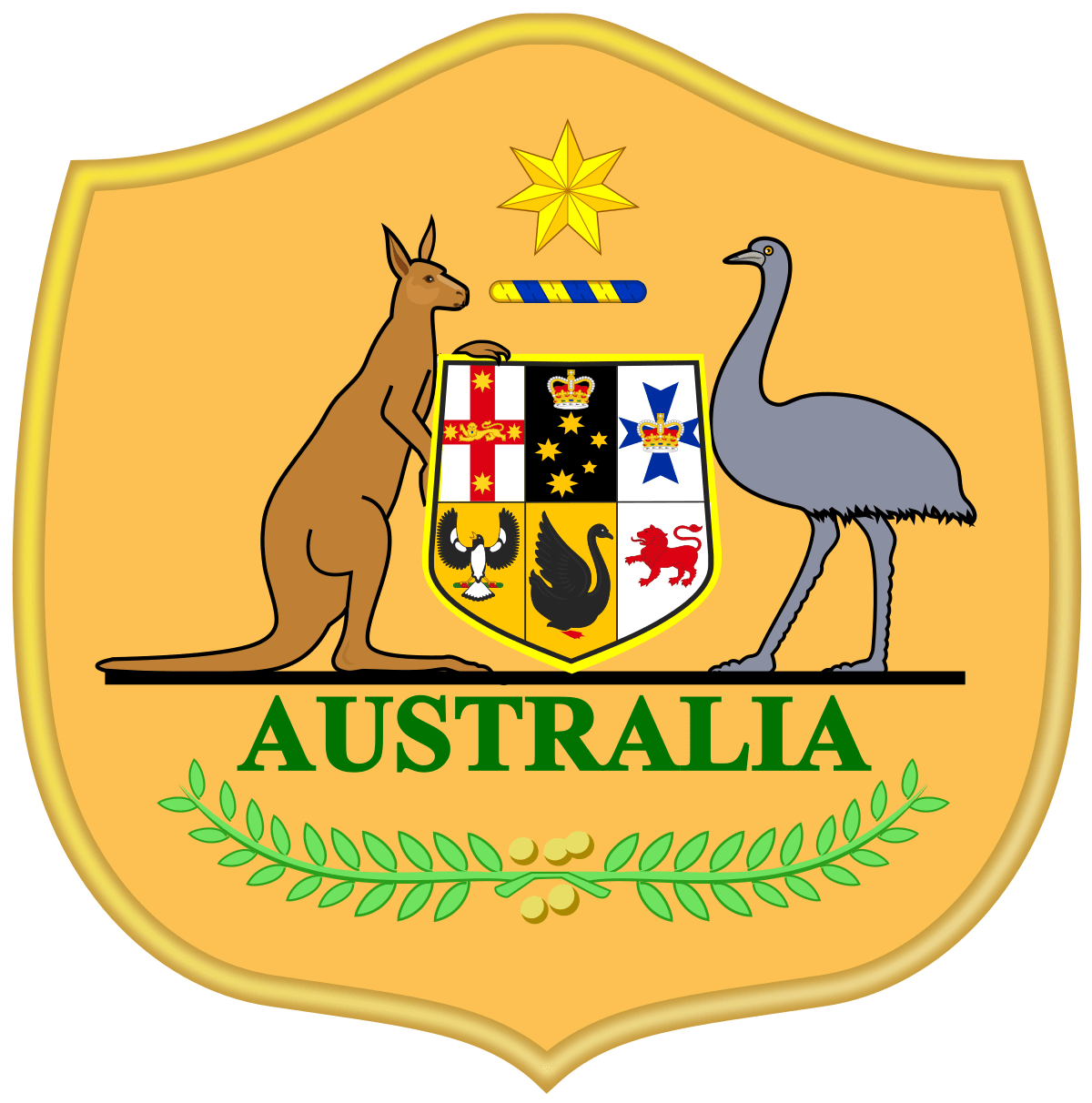 Logo Đội tuyển QG Úc