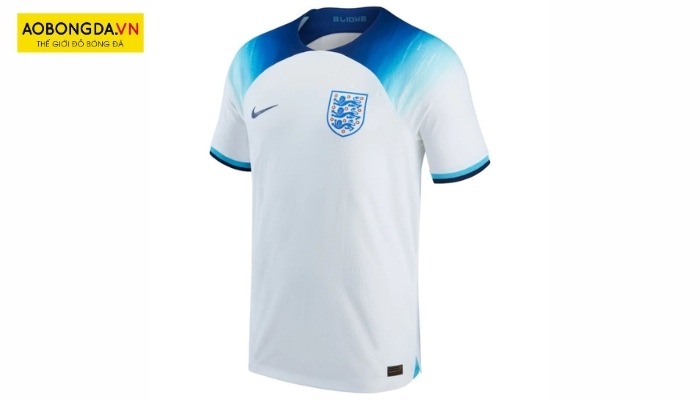 Mẫu áo bóng đá ĐTQG Anh sân nhà mùa giải World Cup 2022