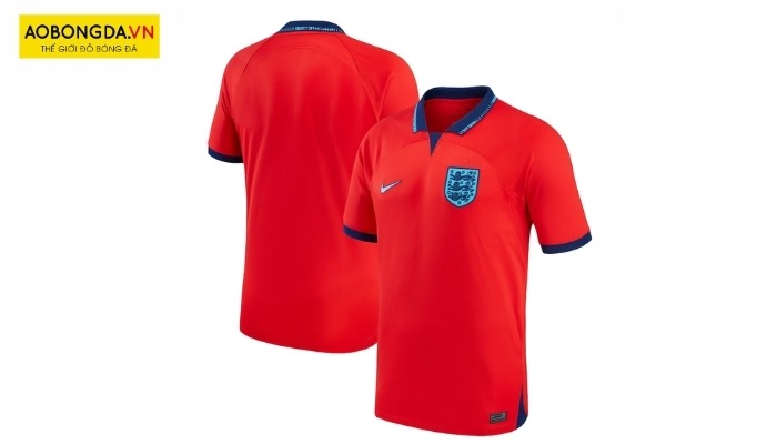Mẫu áo bóng đá Anh sân khách mùa giải World Cup 2022
