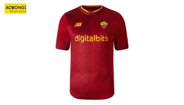 Mẫu áo bóng đá AS Roma 2022 sân nhà