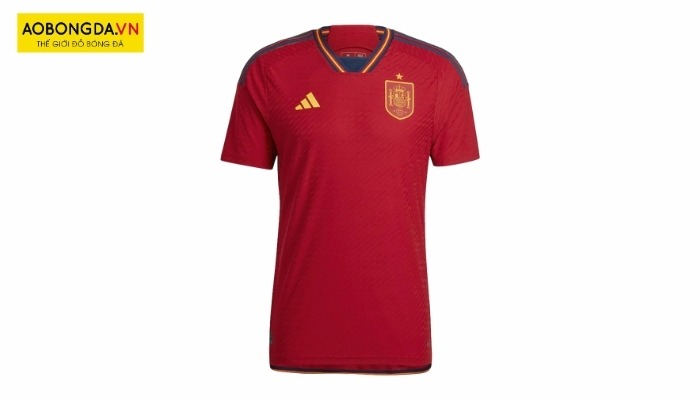 Mẫu áo bóng đá Tây Ban Nha WC sân nhà mùa giải 2022