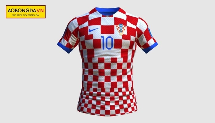 Mẫu áo bóng đá Croatia giải Euro trên sân nhà 2024