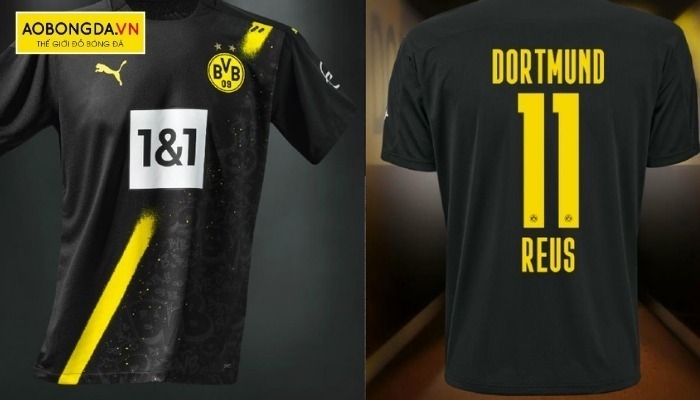 Màu đen thể hiện sự mạnh mẽ của Dortmund trên sân khách