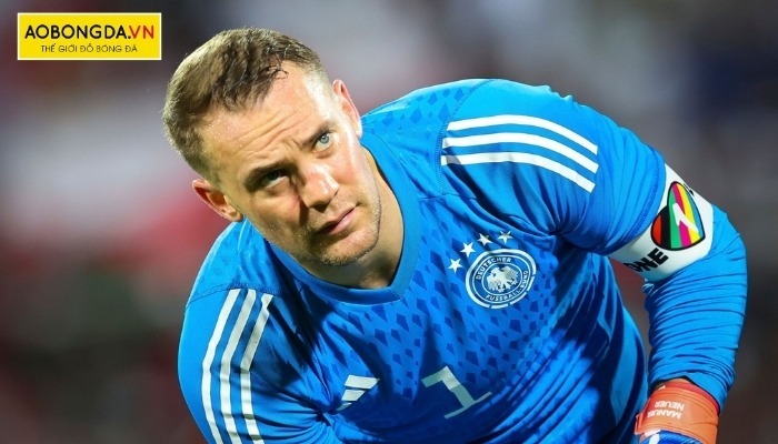 Mẫu áo Đức cho thủ môn màu xanh dương nổi bật