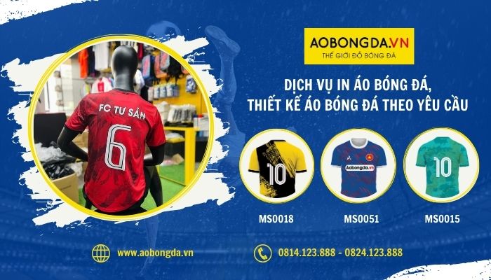 AOBONGDA.VN – Cửa hàng bán áo bóng đá đẹp, chất và uy tín tại Việt Nam