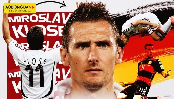 Tên tuổi nổi tiếng Miroslav Klose