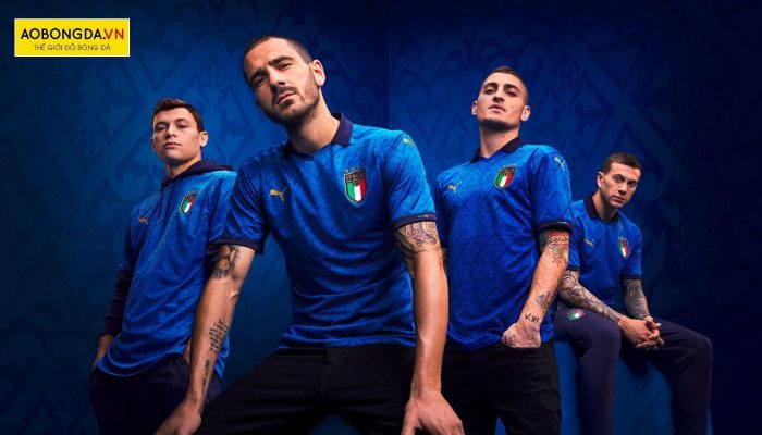 Mẫu áo Italia sân nhà Euro 2022