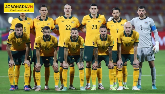 Thiết kế áo đấu Úc WC 2022 