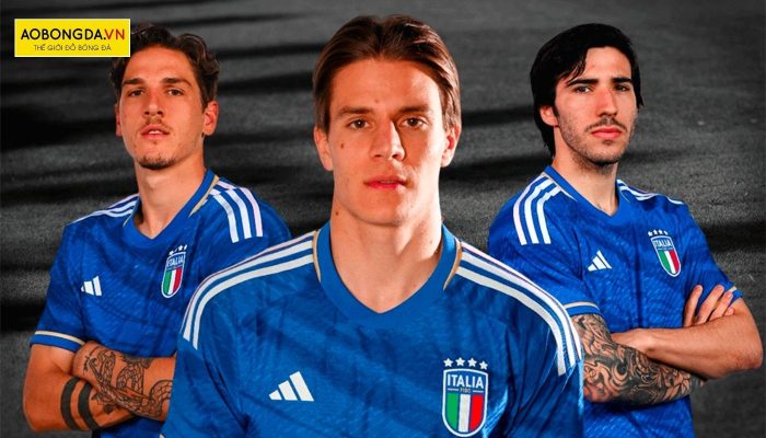 Áo bóng đá Itali ược làm bởi chất liệu vải Thailand cao cấp