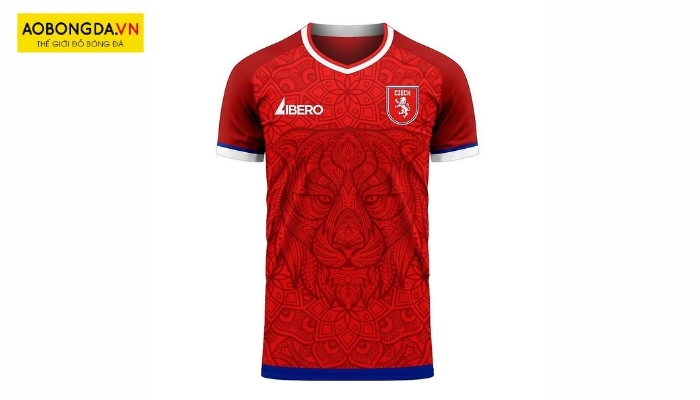 Mẫu trang phục đá banh của ĐTQG CH Séc mùa giải 2024