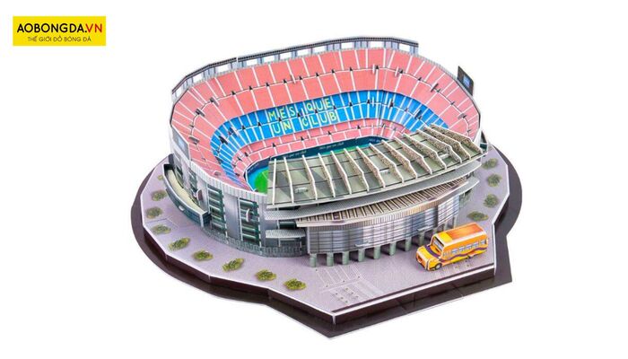 mô hình lắp ráp sân vận động