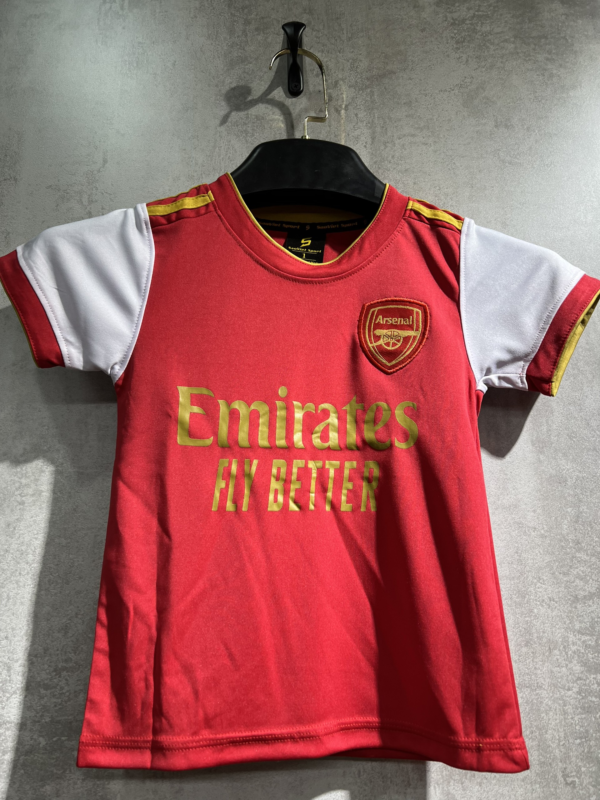 ÁO KIDS CLB ARSENAL MÀU ĐỎ - Aobongda.vn