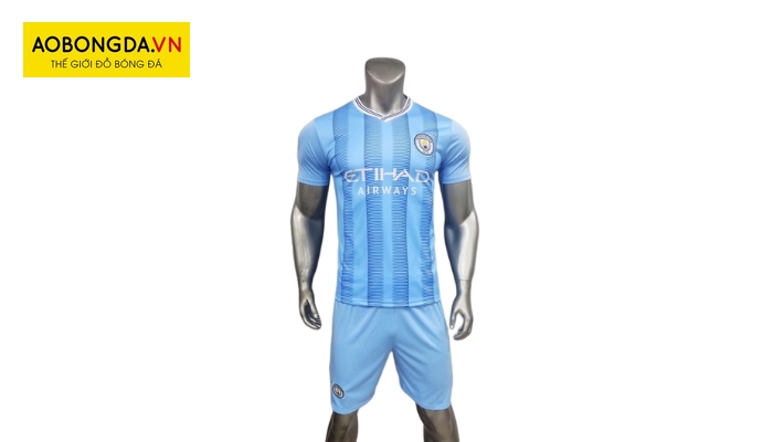Mẫu áo bóng đá Manchester City sân nhà mùa giải 2024