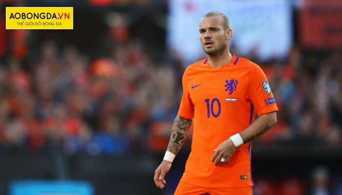 tiền vệ Hà Lan Wesley Sneijder