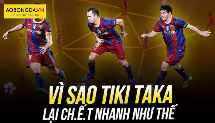 mặt trái của chiến thuật tiki taka là gì