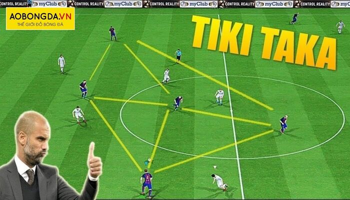 khái niệm chiến thuật tiki taka