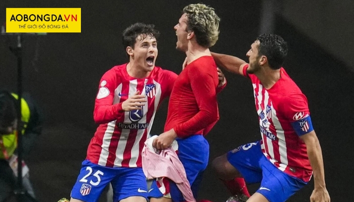 Áo thi đấu tay dài Atletico Madrid