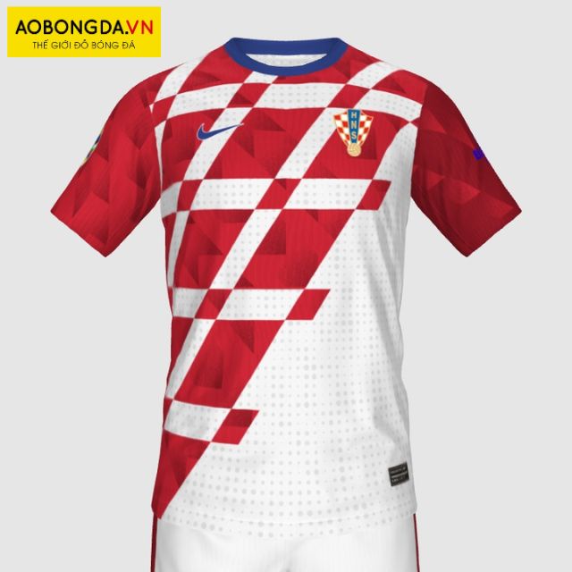 áo đấu Croatia sân nhà mẫu mới nhất 2024