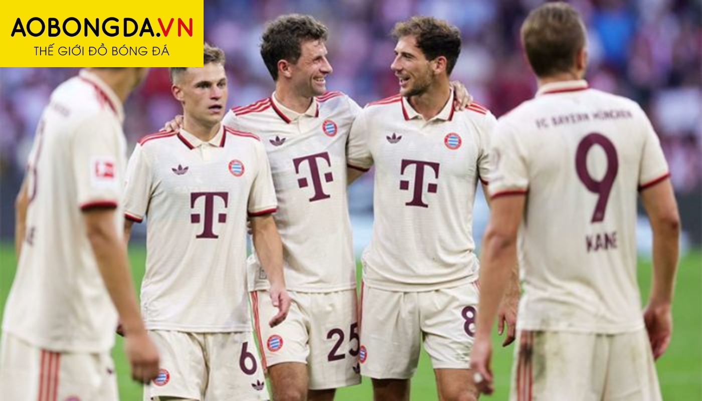 Bộ sưu tập mẫu áo bóng đá Bayern 24/25