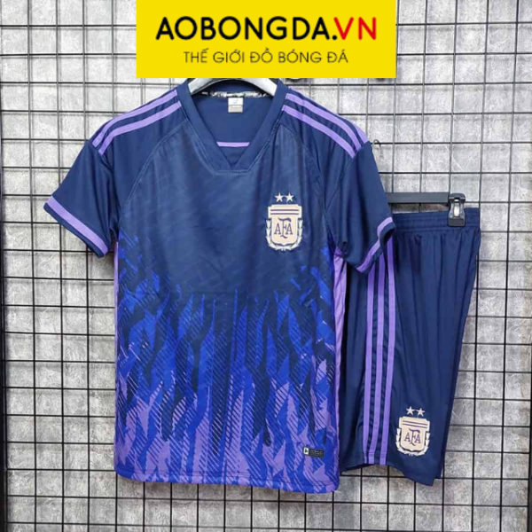 Áo Đấu Argentina Sân Khách Mùa 2016 - 2017 Tím Than