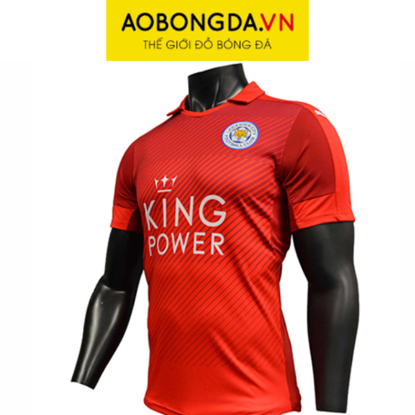 Áo Đá Banh Leicester City 2016-2017 Sân Khách Màu Đỏ