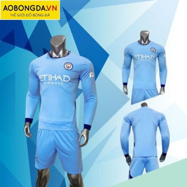 Áo Bóng Đá Manchester City tay dài 2024