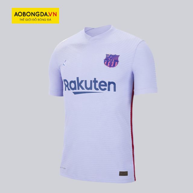 Áo clb Barca 21/22 sân khách màu tím
