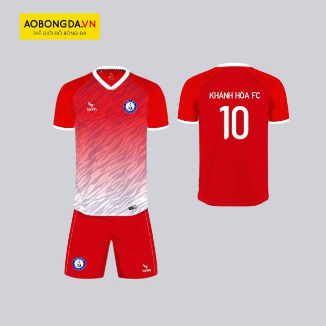 Áo clb Khánh Hòa mùa giải 2021 màu đỏ