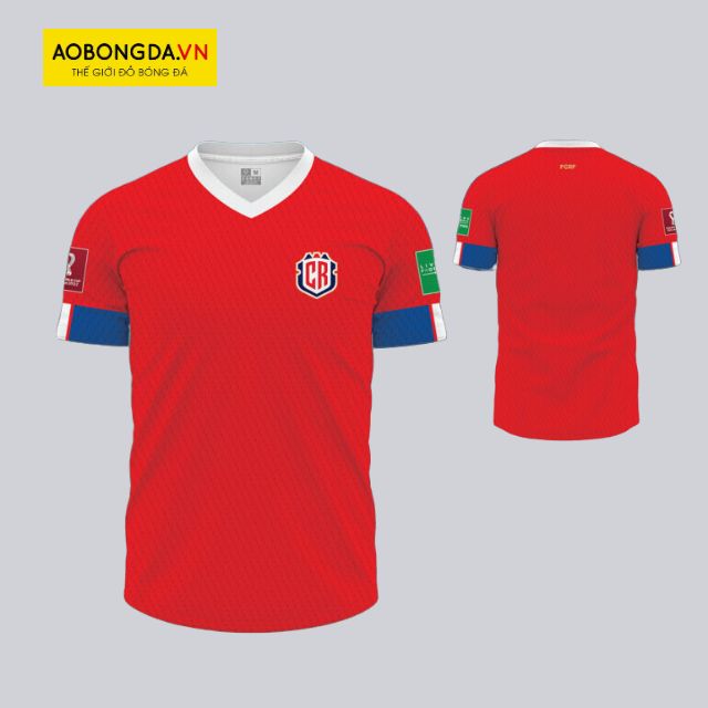 Áo Costa Rica World Cup 2022 sân nhà màu đỏ