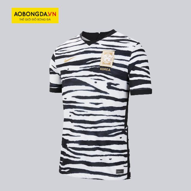 Áo đá banh Hàn Quốc mùa giải 2020 màu trắng