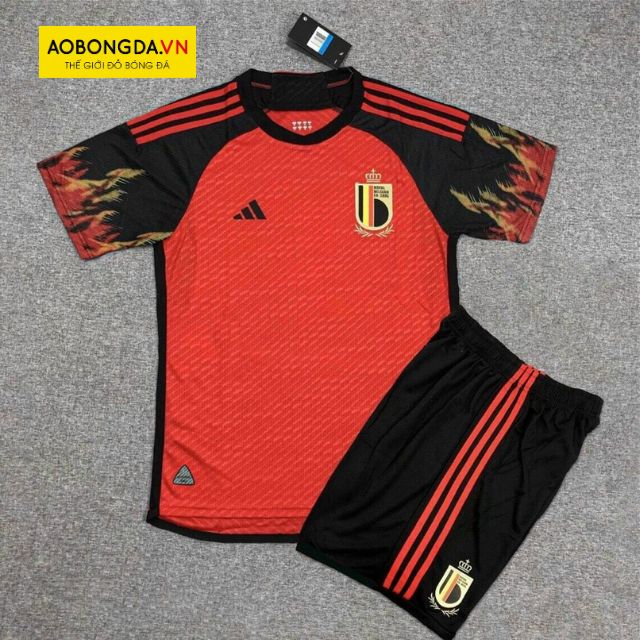 Áo bóng đá Bỉ sân nhà World Cup 2022 màu đỏ