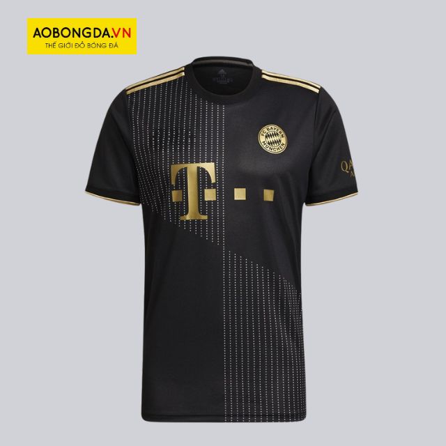 Áo đấu Bayern Munich 2021 sân khách màu đen