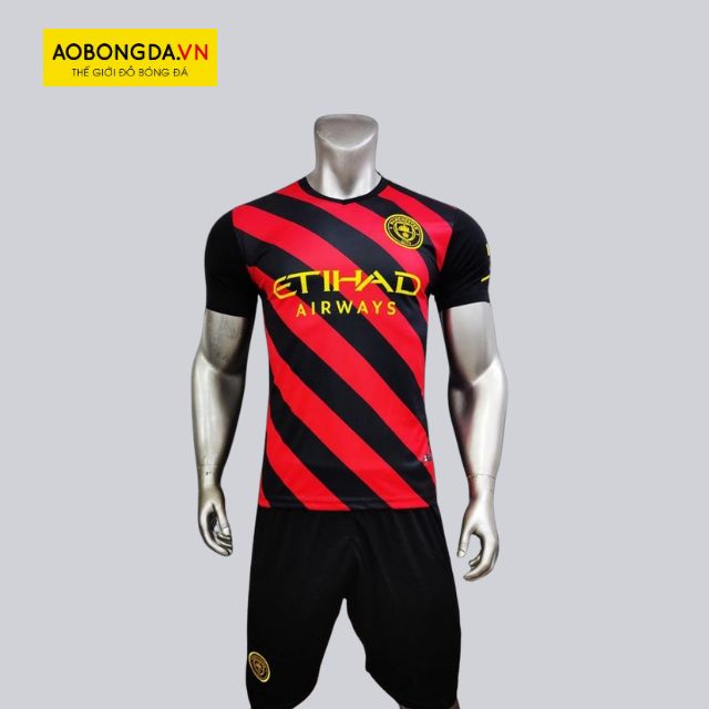 ao-da-banh-man-city-2022-2023-san-khach Áo clb Manchester City 2022/2023 Sân khách đỏ