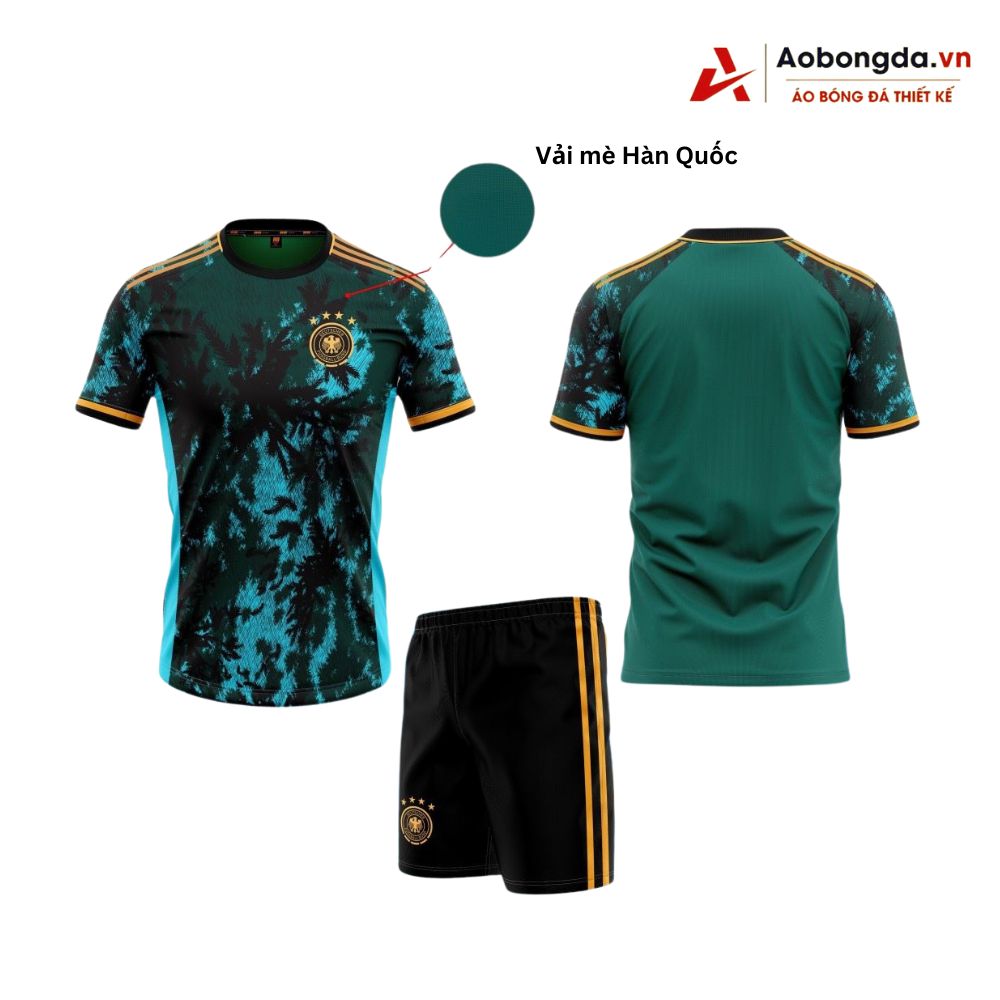 Áo đức wc nữ 2023 màu xanh sân khách