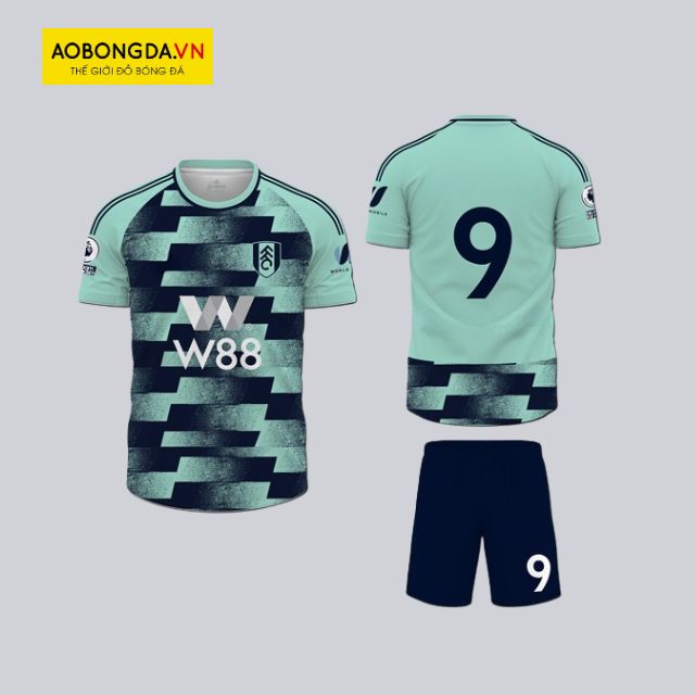 ao-fullham-22-23-san-khach Áo clb Fulham 22/23 sân khách xanh ngọc