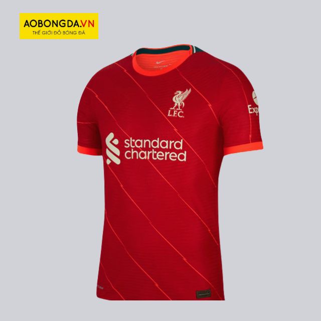 Áo clb Liverpool 21/22 sân nhà màu đỏ