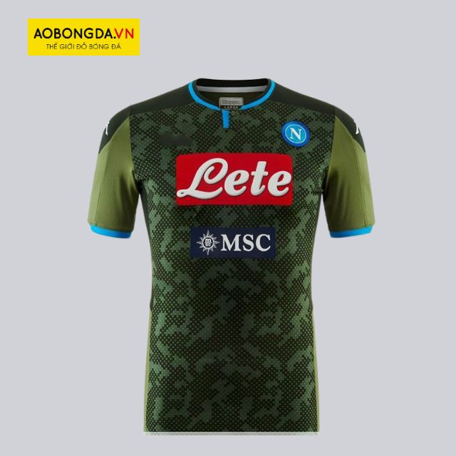 Áo bóng đá clb Napoli sân khách 2019/2020