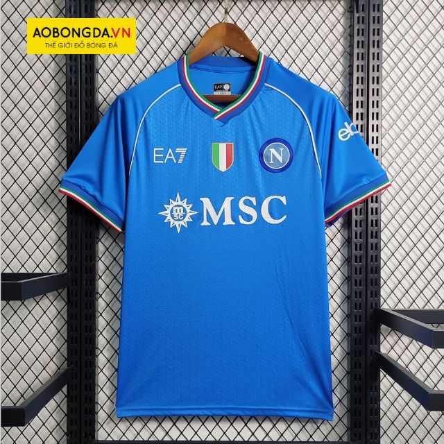 Áo bóng đá đá banh Napoli 23/24 sân nhà